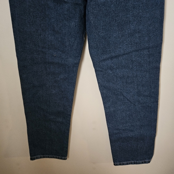 Nocturne Jeans Dark Blue High-Waisted Neutral Solid Classic Casual - Picture 7 of 11